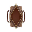 Coach Rowan Satchel Bag In Signature Canvas in Gold Tan Brown