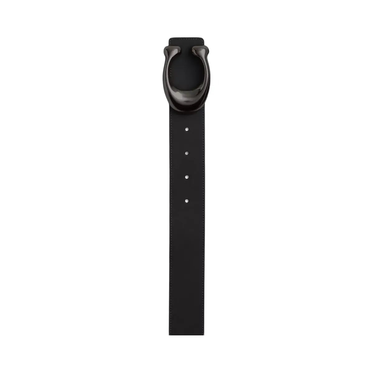 Coach Sculpted C Buckle Reversible Belt, 38 Mm in Black