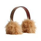 Coach Shearling Earmuffs in Tan