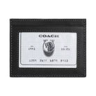 Coach Slim Id Card Case In Loved Signature Denim in Light Indigo