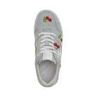 Coach Soho Sneaker With Cherries in Denim Optic White