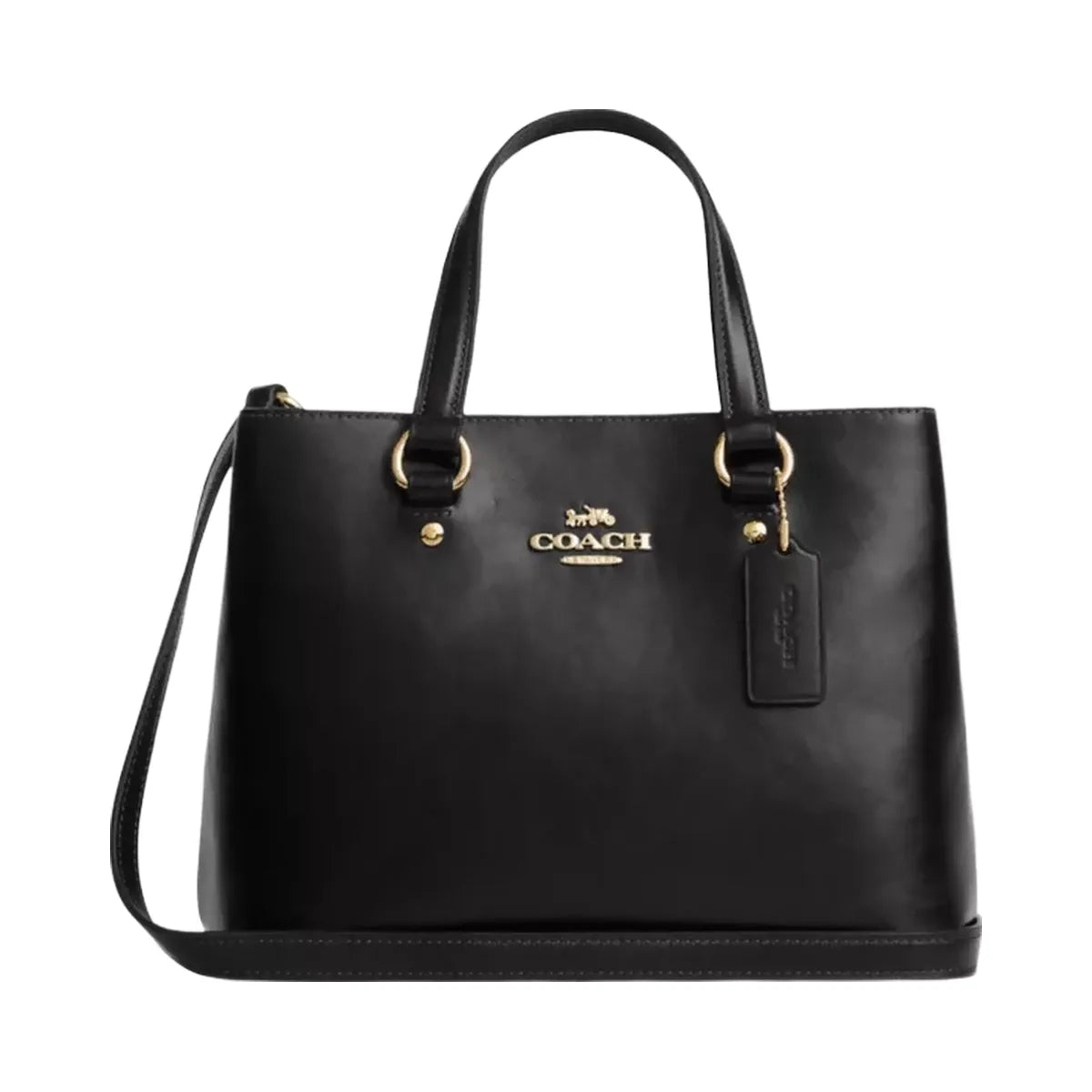 Coach Station Carryall Bag in Gold Black