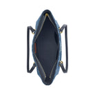 Coach Station Tote Bag In Signature Denim in Gold Indigo