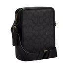 Coach Sullivan Crossbody Bag In Signature Canvas in Gunmetal Charcoal Black