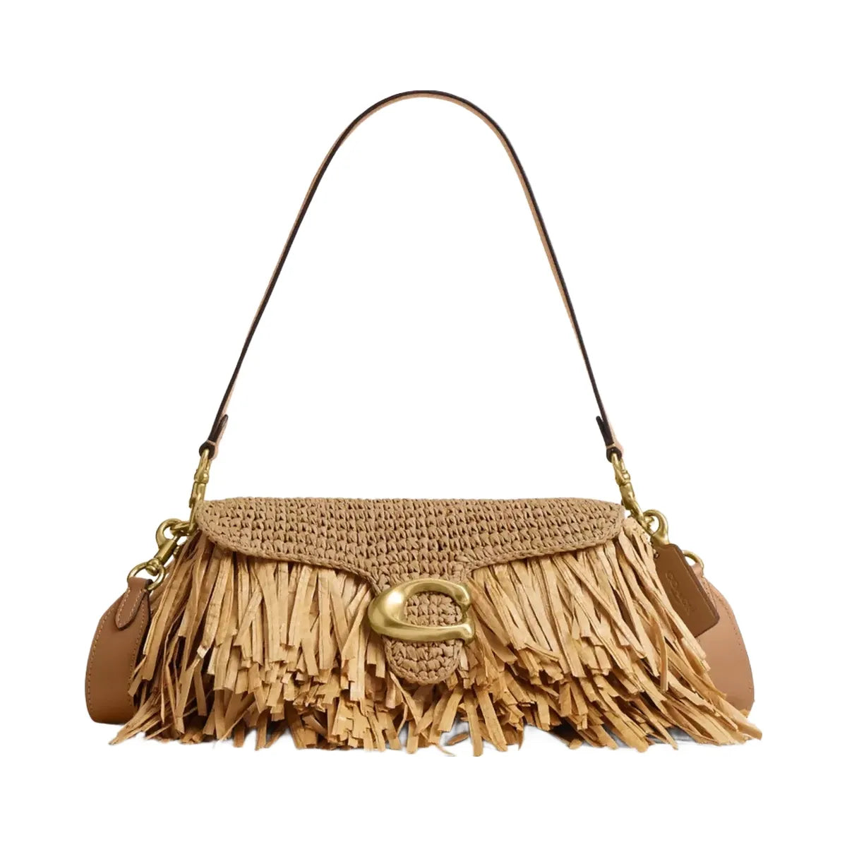 Coach Tabby Shoulder Bag 26 in Brass Natural