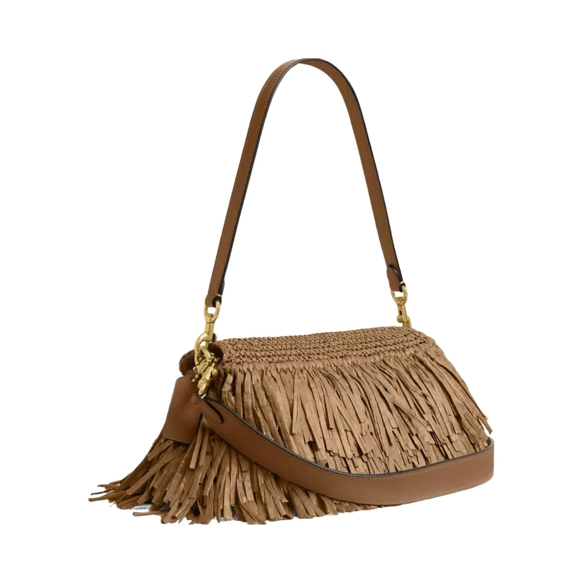 Coach Tabby Shoulder Bag 26 in Brass Natural