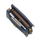 Coach Tabby Shoulder Bag 26 In Regenerative Cotton Denim in Brass Dark Indigo