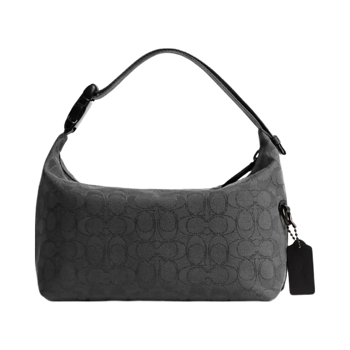 Coach Travel Kit With Speedclip In Signature Jacquard in Black