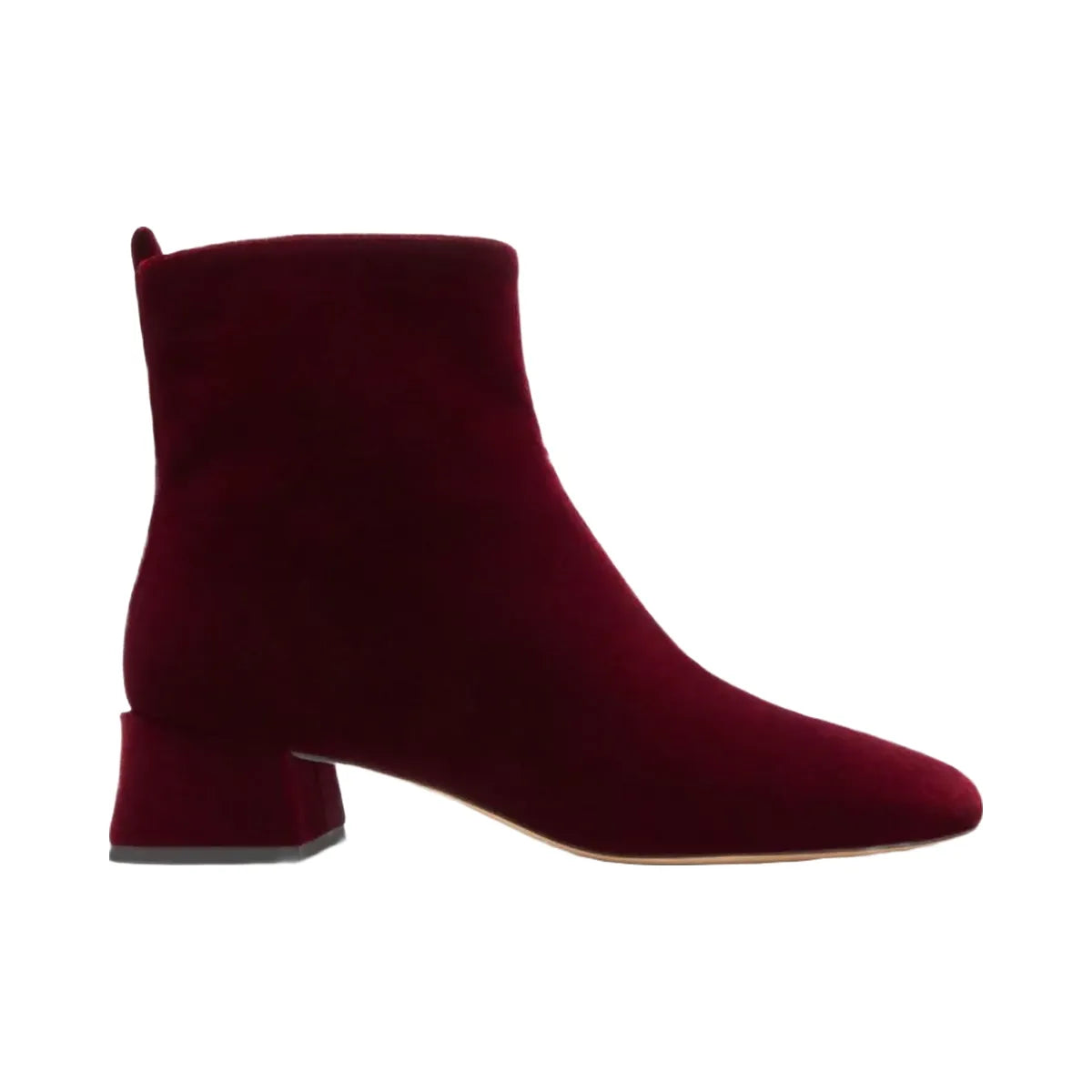 Coach Women's Block Heel Bootie Burgundy Merlot