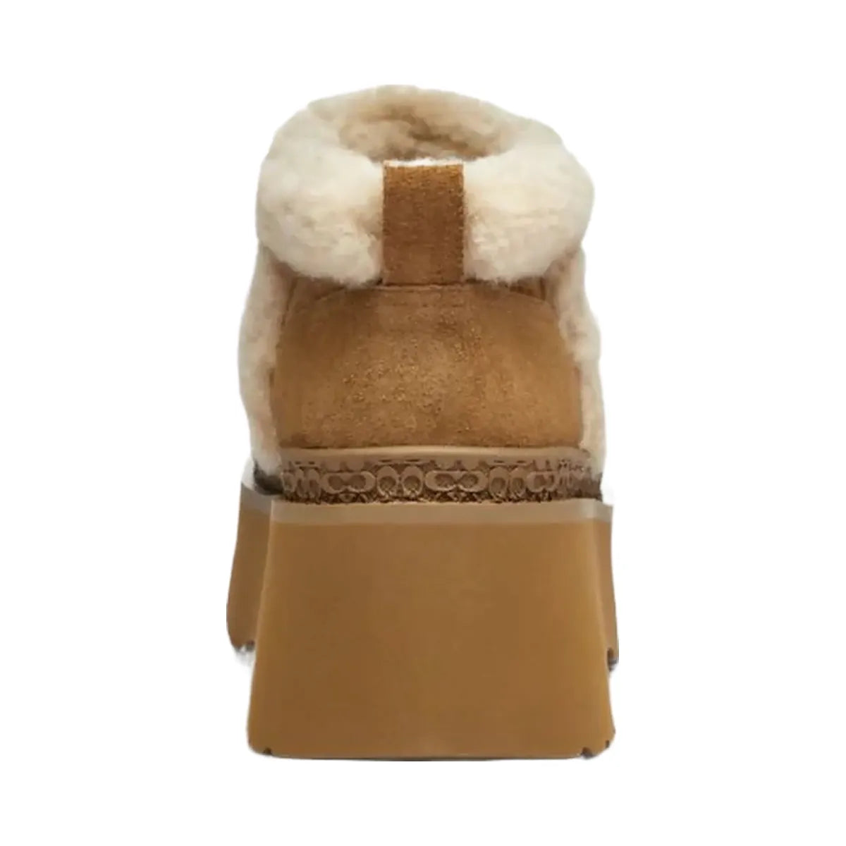 Coach Women's Christina Bootie In Signature Suede Tobacco