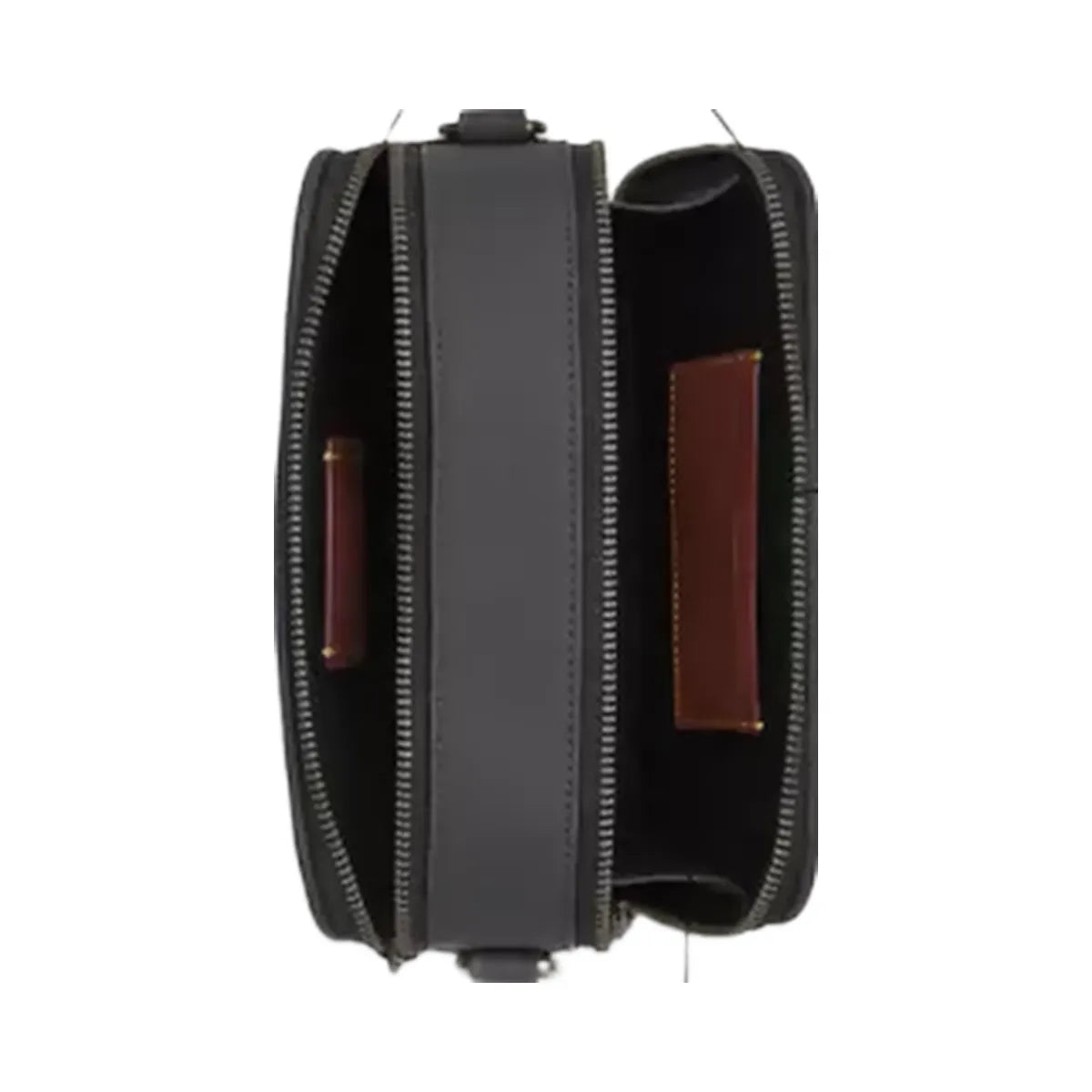 Coach Wyatt Crossbody Bag In Signature Canvas in Gunmetal Grey Charcoal