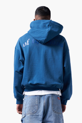 CORE ZIP HOODIE - COLONIAL BLUE