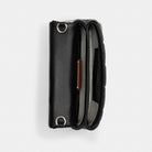 Coach Tabby Crossbody Wristlet With Pillow Quilting Silver Black