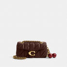 Coach Tabby Shoulder Bag 20 With Pillow Quilting Brass Maple