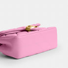 Coach Tabby Shoulder Bag 20 With Pillow Quilting Brass Flower Pink