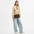 Coach Tabby Shoulder Bag 26 With Pillow Quilting Brass Maple