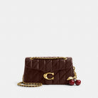 Coach Tabby Shoulder Bag 26 With Pillow Quilting Brass Maple
