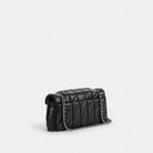 Coach Tabby Shoulder Bag 26 With Pillow Quilting Silver Black