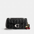Coach Tabby Shoulder Bag 26 With Pillow Quilting Pewter Black