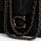 Coach Tabby Shoulder Bag 26 With Pillow Quilting Pewter Black