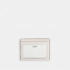 Coach Slim Id Card Case Chalk