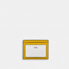 Coach Slim Id Card Case Honey
