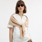 Coach Jumbo Horse And Carriage Wrap Taupe