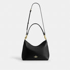 Coach Laurel Shoulder Bag Gold Black
