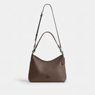 Coach Laurel Shoulder Bag Gunmetal Dark Stone