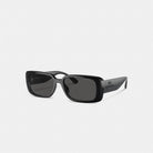 Coach Narrow Rectangle Sunglasses Black