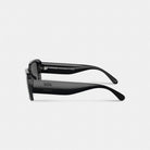 Coach Narrow Rectangle Sunglasses Black