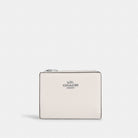 Coach Bifold Wallet Silver Chalk
