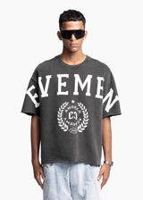 EVEMEN CREST T-SHIRT - VINTAGE BLACK