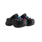 Crocs x Balenciaga Mule Jibbitz 'Black'