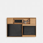 Coach Boxed 3 In 1 Wallet Gift Set Black