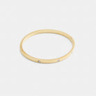 Coach Essential Hinged Bangle Gold