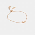 Coach Halo Tea Rose Slider Bracelet Rose Gold