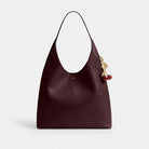 Coach Brooklyn Shoulder Bag 39 Brass Merlot
