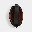 Coach Graham Crossbody Bag In Signature Canvas Gunmetal Tan Black