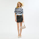Coach Teri Shoulder Bag In Signature Canvas Gold Sand Chalk