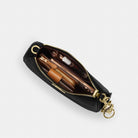 Coach Teri Shoulder Bag Gold Black