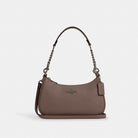 Coach Teri Shoulder Bag Gunmetal Dark Stone