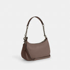 Coach Teri Shoulder Bag Gunmetal Dark Stone