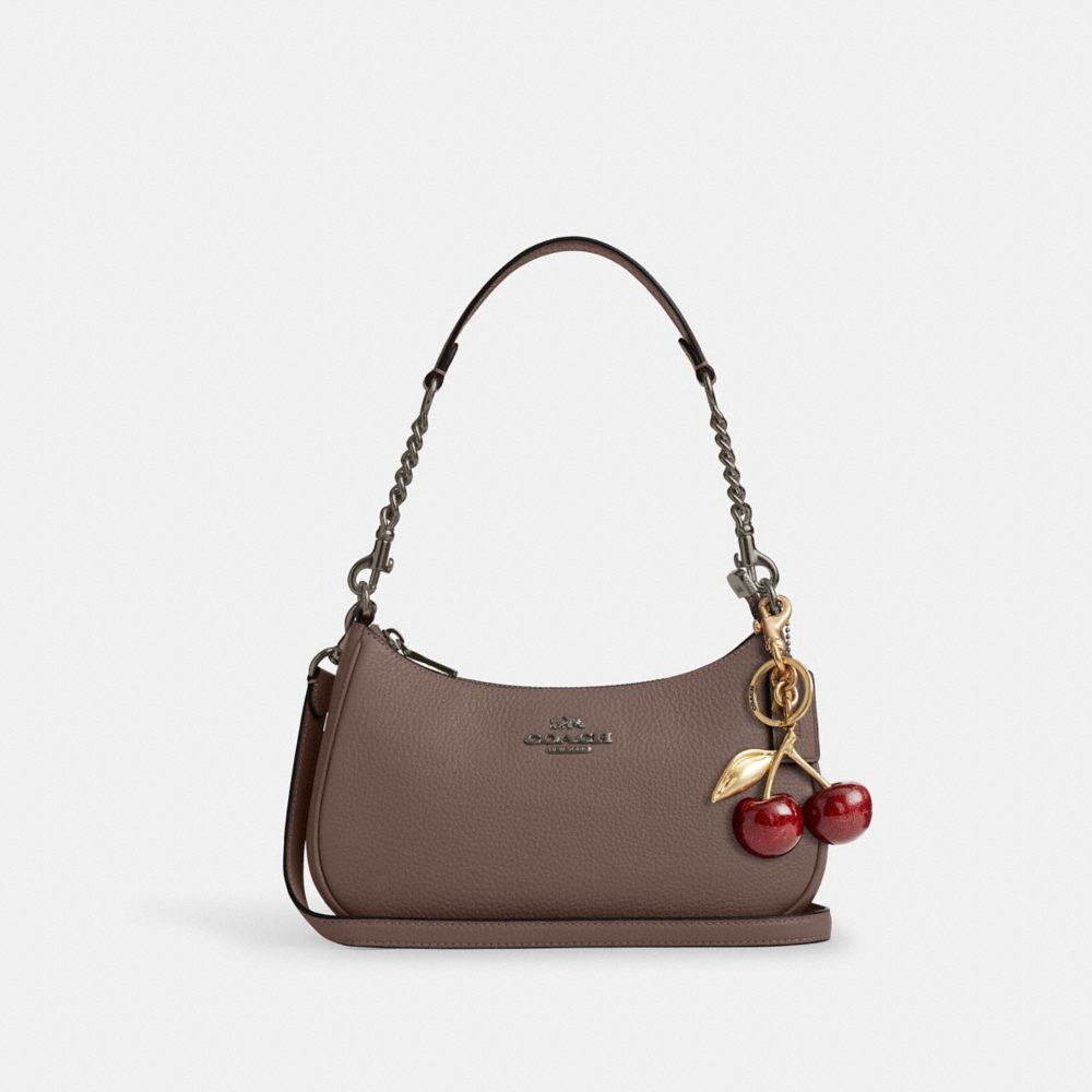 Coach Teri Shoulder Bag Gunmetal Dark Stone – Dawntown
