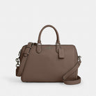 Coach Rowan Large Satchel Bag Gunmetal Dark Stone