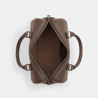 Coach Rowan Satchel Bag Gunmetal Dark Stone