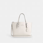 Coach Mollie Tote Bag 25 Silver Chalk