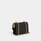 Coach Klare Crossbody Bag In Signature Canvas Gold Walnut Black