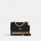 Coach Klare Crossbody Bag In Signature Canvas Gold Tan Black Multi
