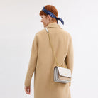 Coach Klare Crossbody Bag In Signature Canvas Gold Sand Chalk